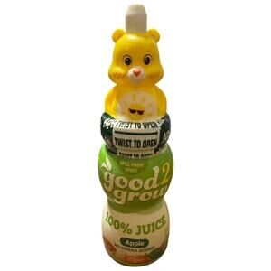 Good2Grow Juice Bottle w/ Care Bears Funshine Bear Topper - New Sealed